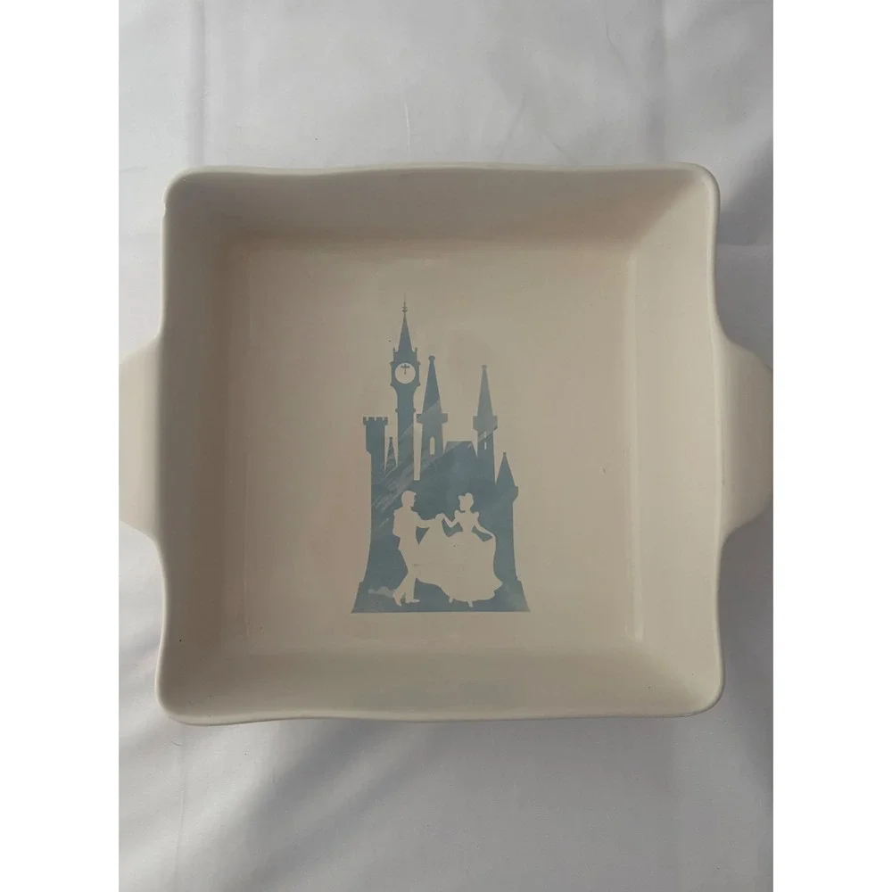 Rae Dunn Disney Princess Cinderella Square Baking Dish A Dream Come True